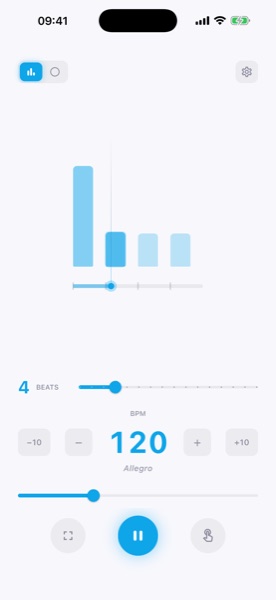Light theme with the Ocean colour scheme